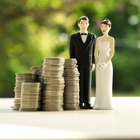 Цены на свадебное торжество в Подмосковье